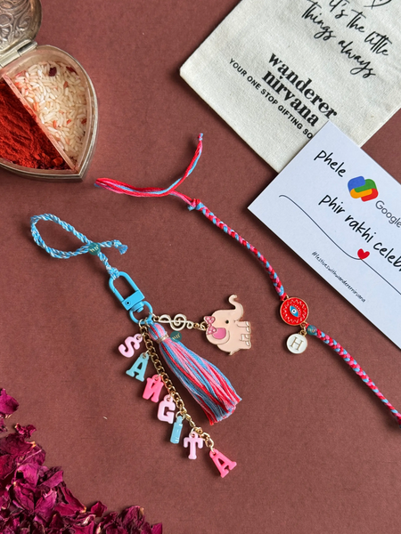 Bhaiya -Bhabhi Boho Music Elephant Set