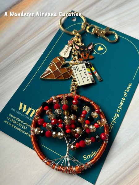 Film Day Tree of Life Keychain Bagcharm