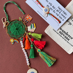 Dreamcatcher Boho Travel Book Evileye Bhaiya Bhabhi Set