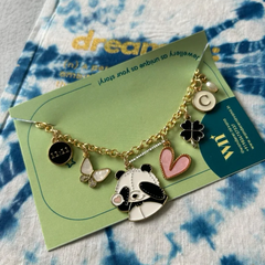 Panda Butterfly love luck 11:11 bracelet