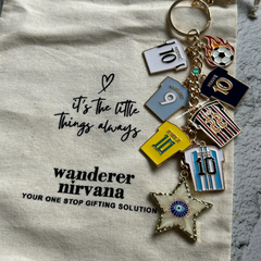 A Legends Locker Football Keychain | Football Legends Personalised Keychain