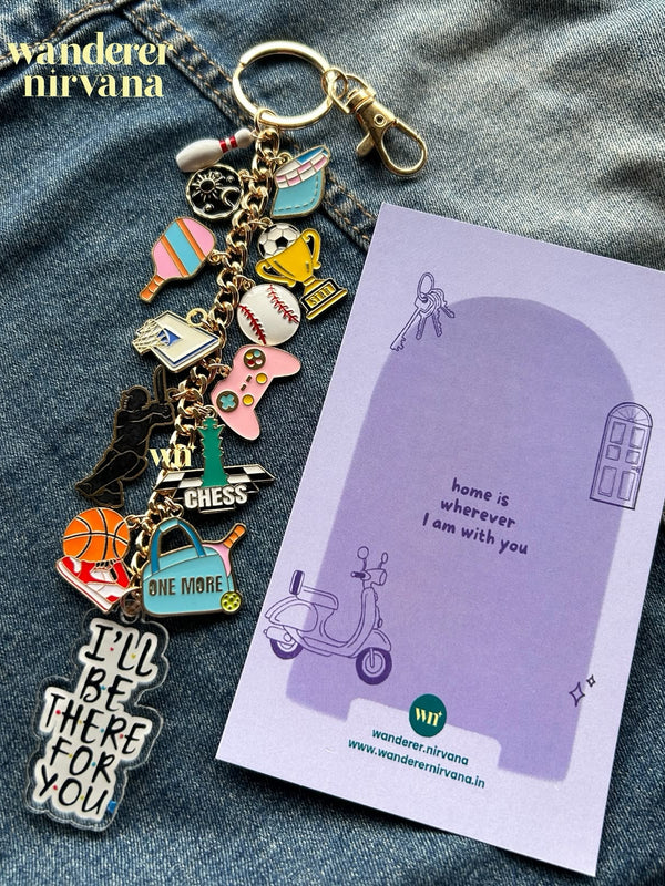 Sports On Ground Mood Bagcharm