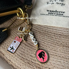 Mine Adventure Coffee Barbie Corrisant Bagcharm