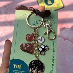 Basketball Mountain Keychain