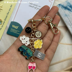 Bond Beyond Miles Keychain | Voicemails to Isabelle Inspired