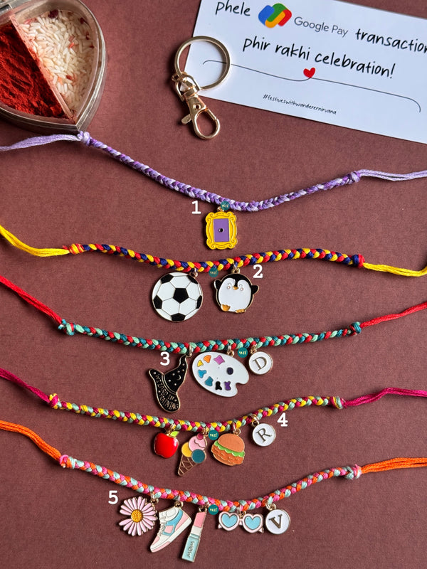 Curate Your Own Charm Rakhi