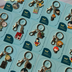 Assorted Harry Potter themed Keychain Set of 25