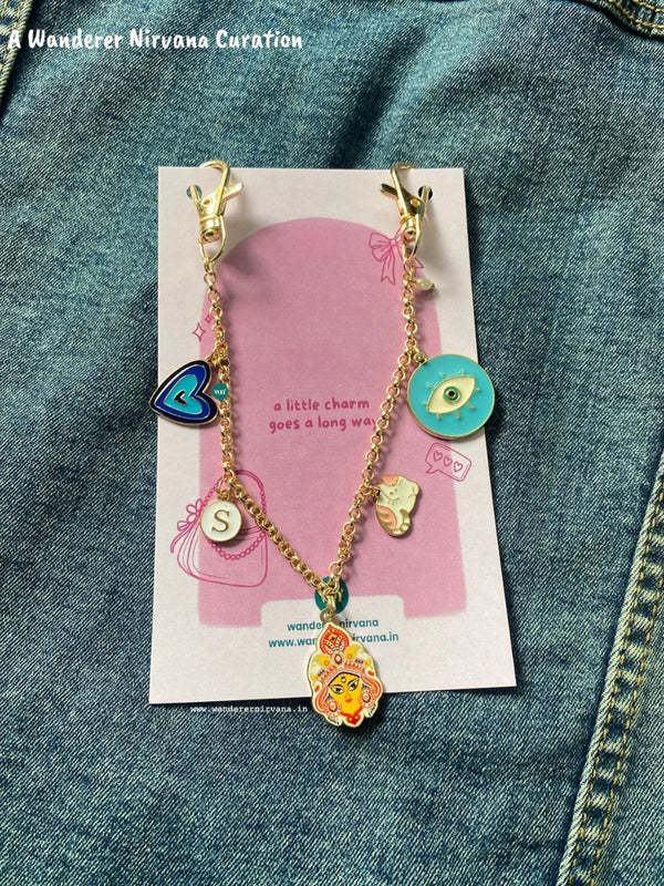 Divine Whiskers | Durga Bagcharm Chain