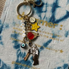 Dhoni Cricket Keychain