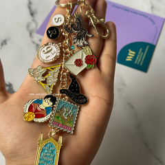 The Hogwarts Express | Harry Potter Inspired Personalised Keychain Bag Charm