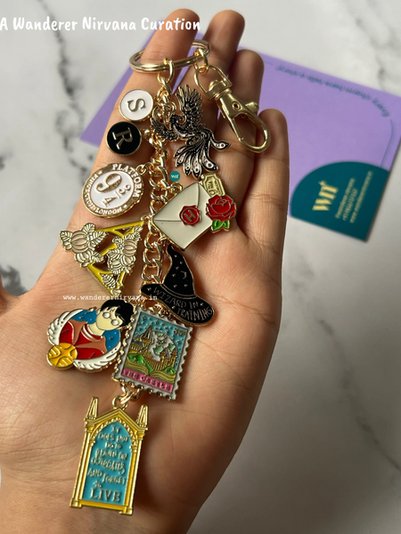 The Hogwarts Express | Harry Potter Inspired Personalised Keychain Bag Charm
