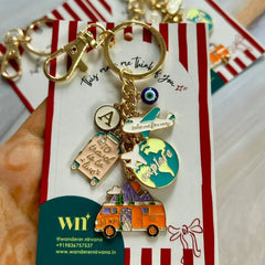 Adventure Travel Keychain
