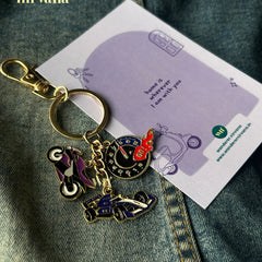 Car Bike F1  Keychain