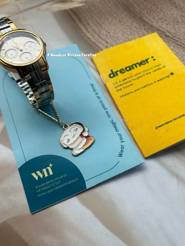 Shinchan and Shiro Reversible Watchcharm
