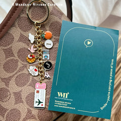 Voicemails to Isabelle Charm Keychain Bagcharm