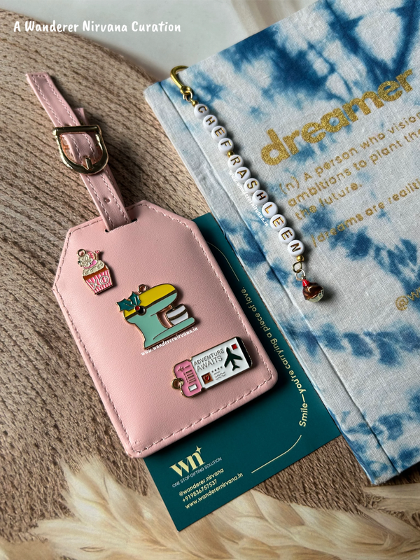 For Chef Bookmark  and Travel Luggage tag
