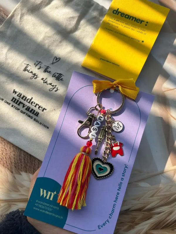 Masi Personalized Screwdriver Evileye Keychain