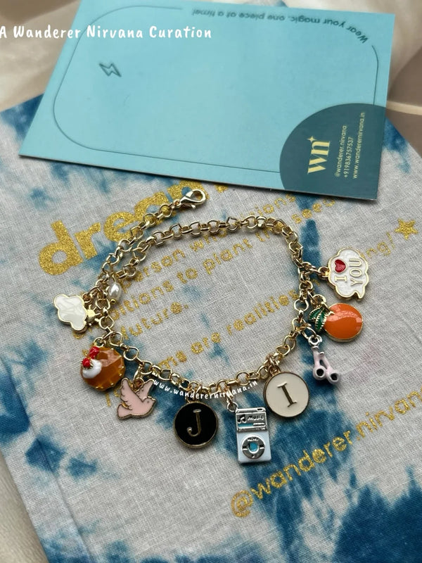 Voicemails to Isabelle Charm Bracelet | Inspired by Voicemails to Isabelle