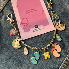 A Little One on the Way Bagcharm chain