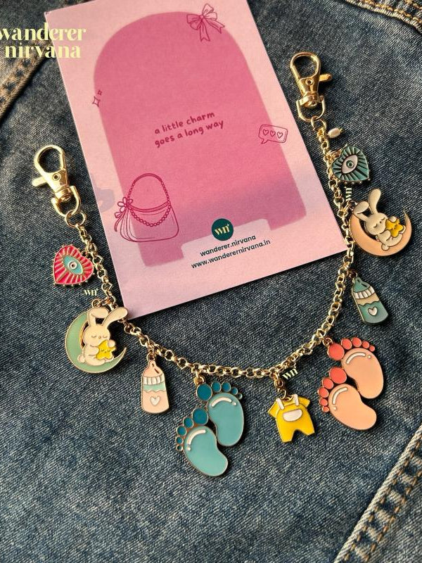 A Little One on the Way Bagcharm chain