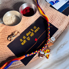 Foodie Rakhi Keychain