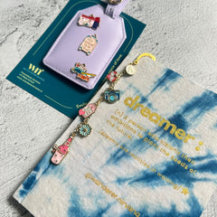 Celebration Bookmark and Luggage tag