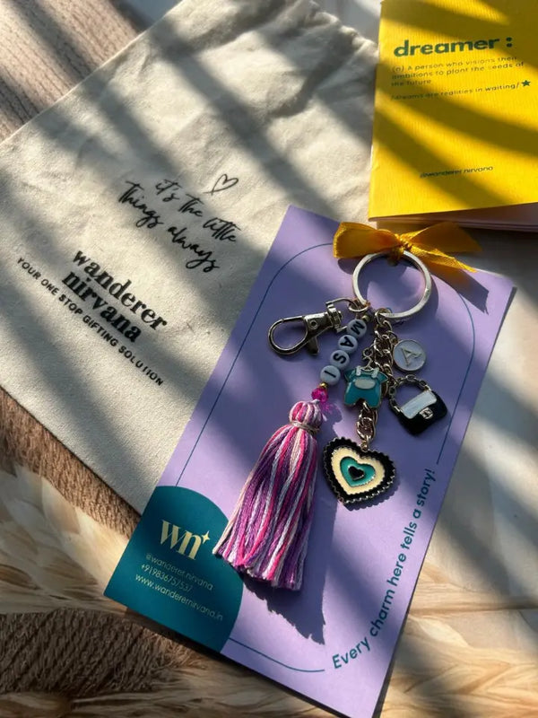 Masi Personalized Fashion Evileye Keychain