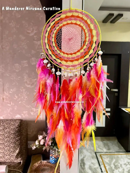 Sunset Blossom dreamcatcher
