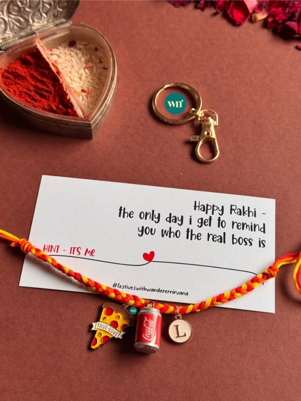 Foodie Cocacola Rakhi Keychain