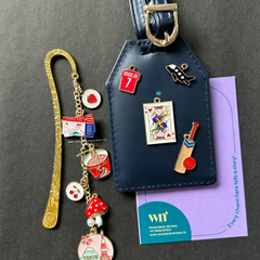 Wanderlust & Fandom | Bookmark & Luggage Tag Combo