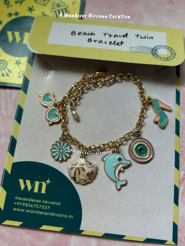 Beach Travel Twin Bracelet