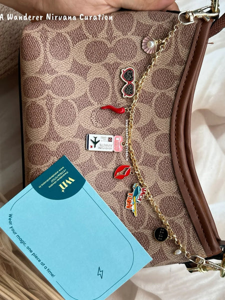 Travel Chilli vacation bagcharm chain