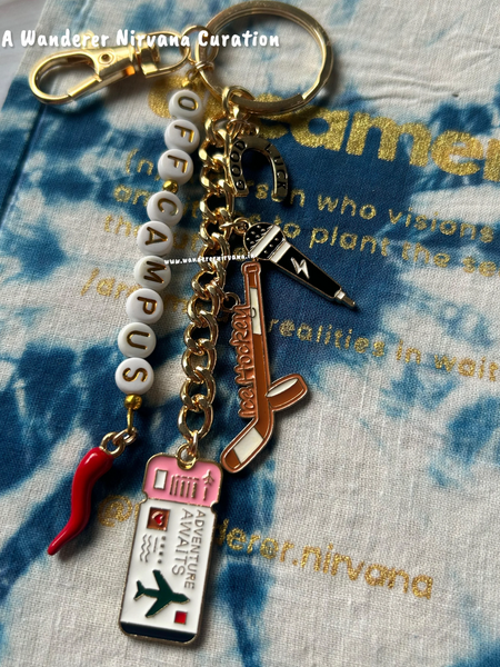 Off Campus Inspired Keychain Bagcharm