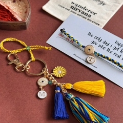 Flower Evil eye Bhaiya Bhabhi Set