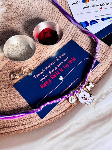 Dog Rakhi Keychain