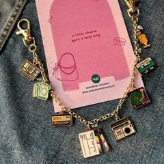 Behind the Scenes Retro Bagcharm chain