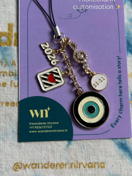 Curate Your Own Phone Charm