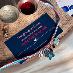 Stich Rakhi Keychain