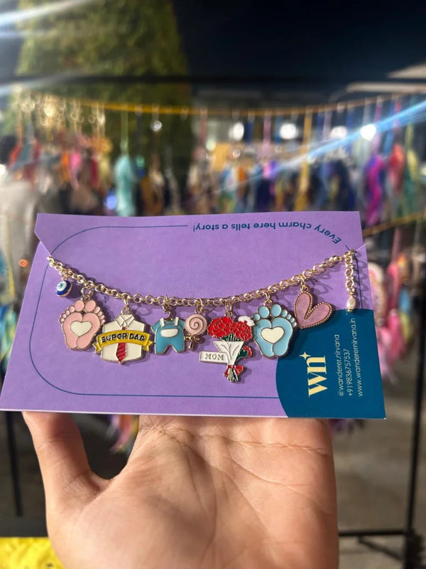 Mom Dad Journey Bracelet