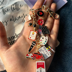 Piku Inspired Keychain Bagcharm