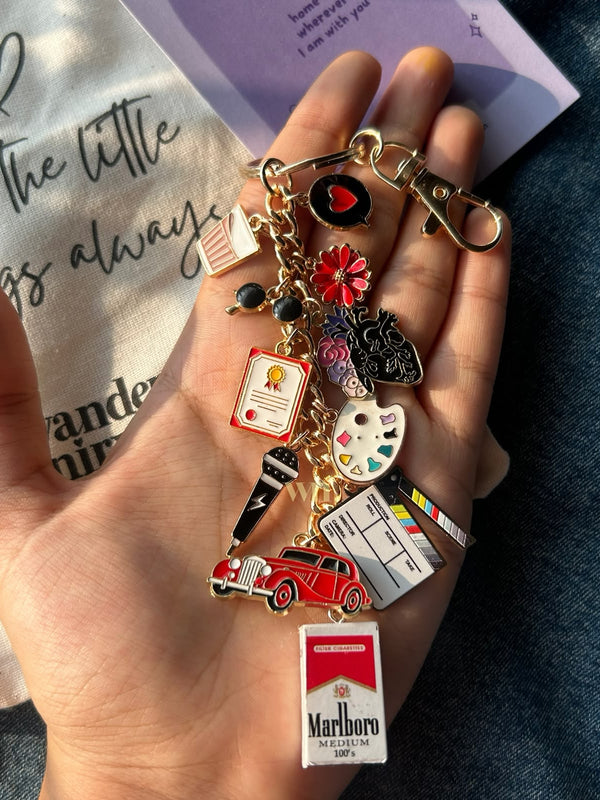 Piku Inspired Keychain Bagcharm