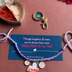 Dog Rakhi Keychain