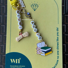 Personalised Infinity Evileye Graduate 2026 Bagcharm