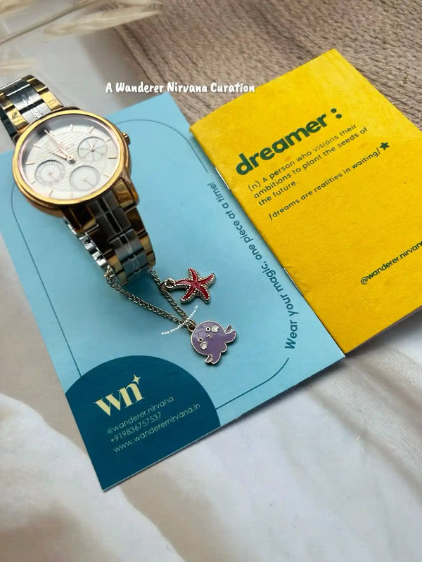 Octopus Starfish Watchcharm